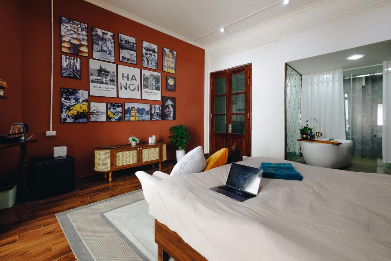 Studio In Beer Street - Delapong Homestay Ta Hien Hanoi Exteriör bild