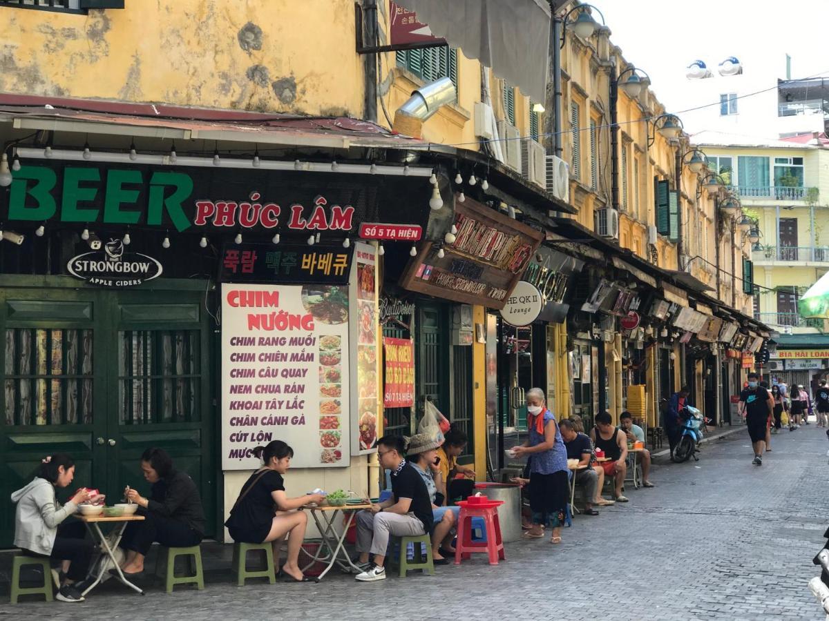 Studio In Beer Street - Delapong Homestay Ta Hien Hanoi Exteriör bild